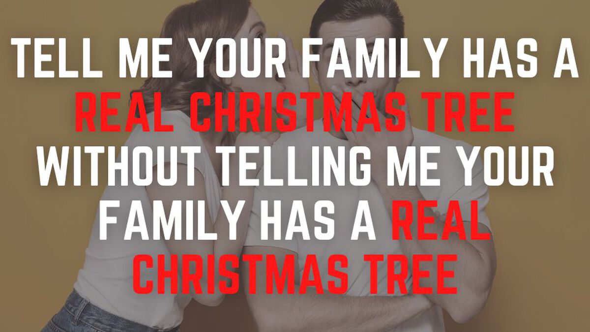 Tell Me Without Telling Me Christmas Edition Christmas Games